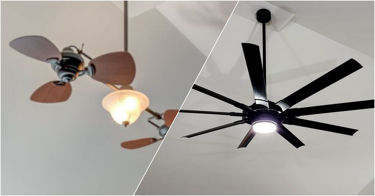Ceiling Fan Improvement completed by Pro Services Handyman