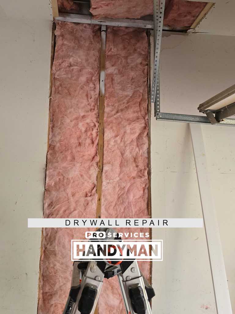 Drywall Repairs completed by Pro Services Handyman