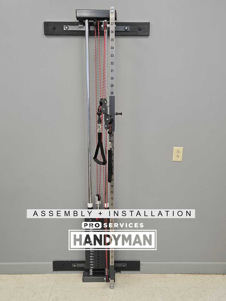 Exercise Equipment Assembly And Installation completed by Pro Services Handyman