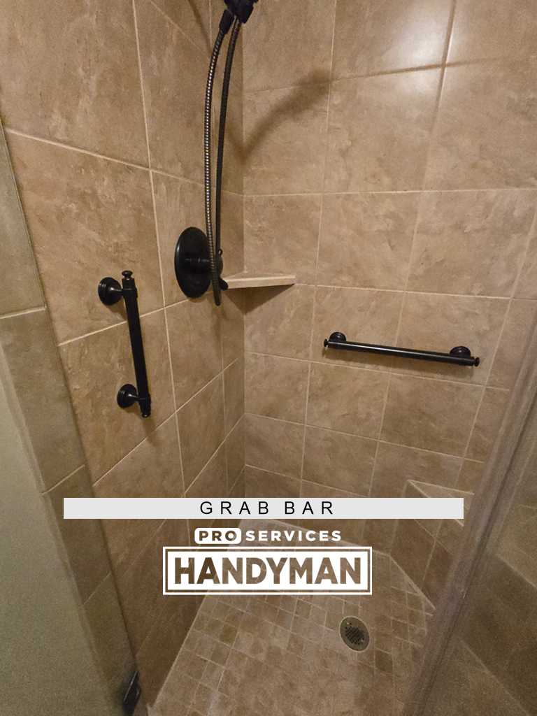 Grab Bar Installation completed by Pro Services Handyman