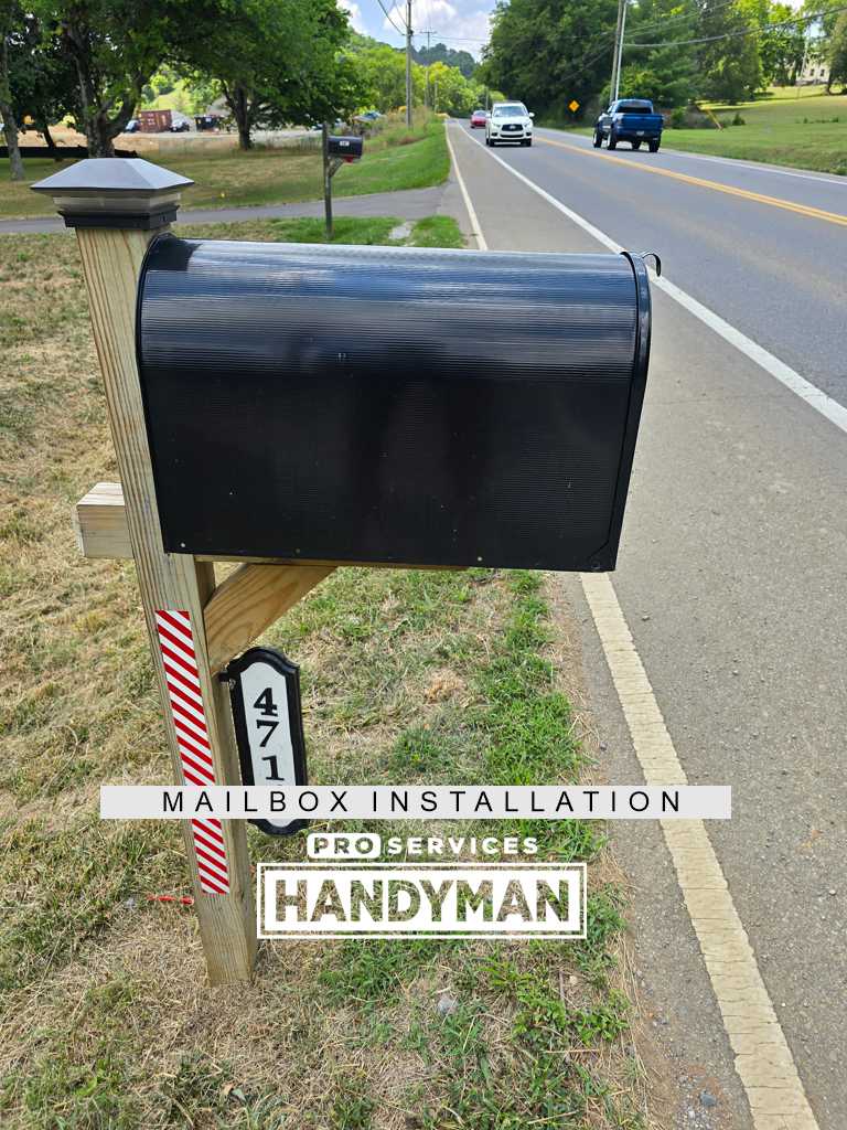 Mailbox Installation completed by Pro Services Handyman
