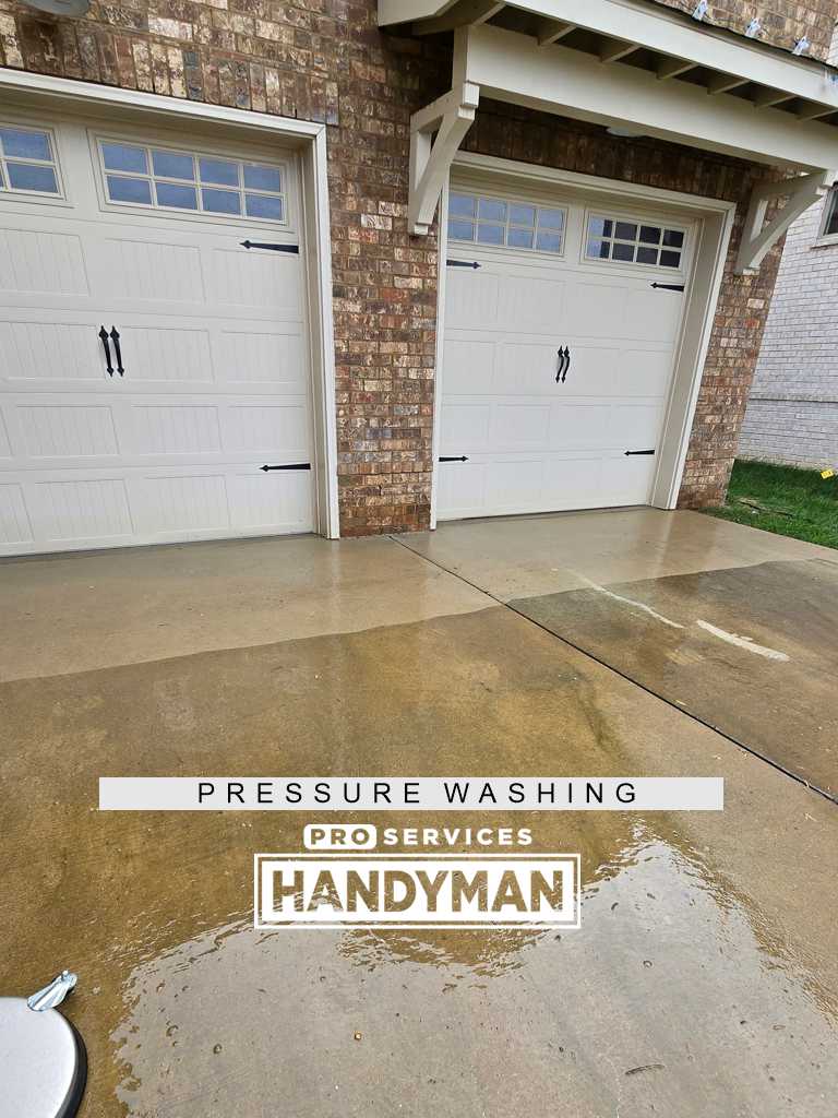 Pressure Washing completed by Pro Services Handyman