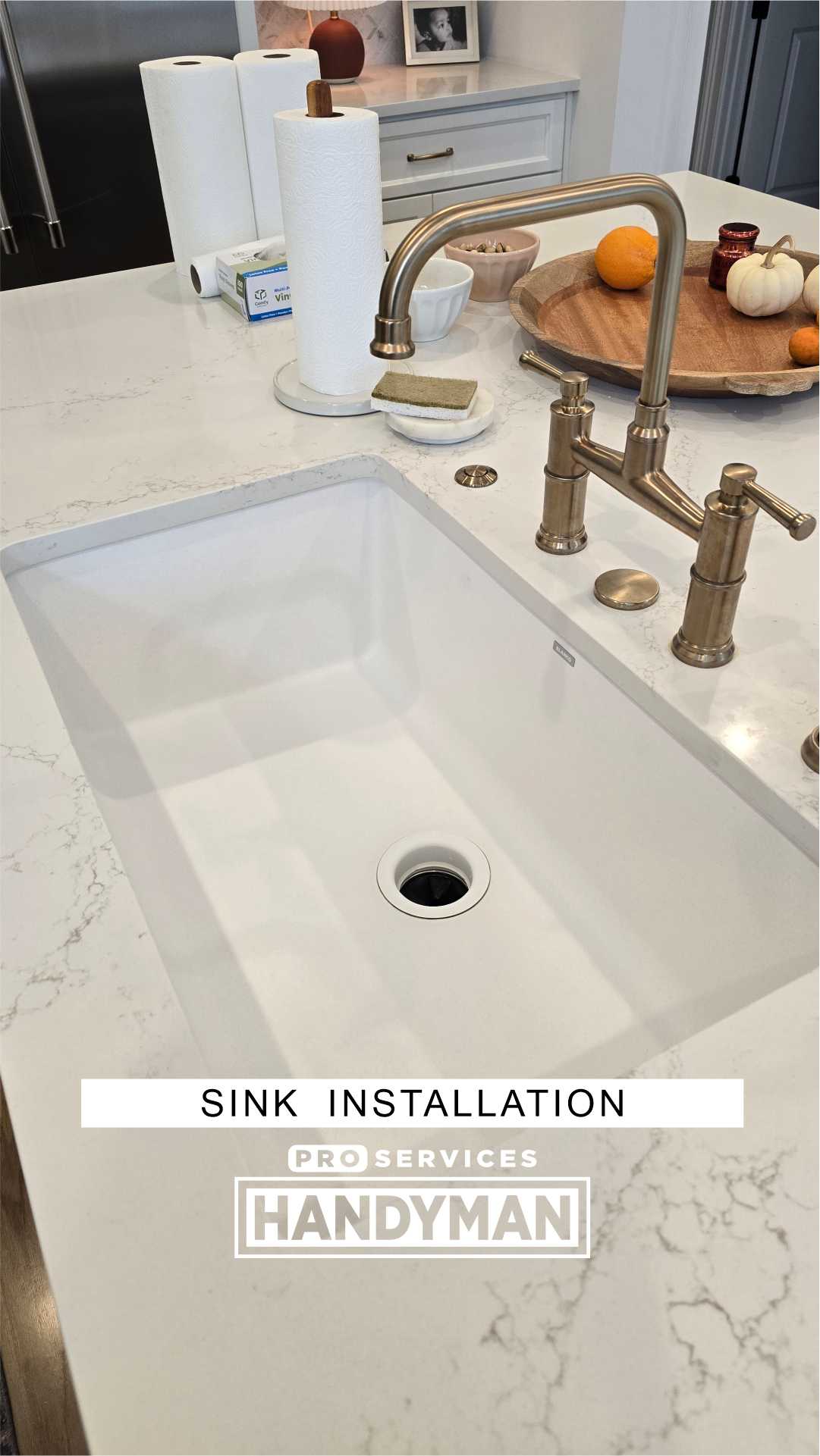 Sink Installation completed by Pro Services Handyman