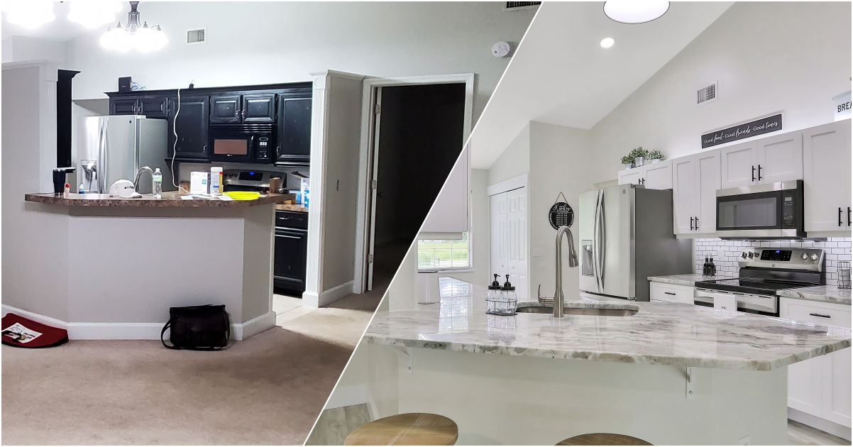 Kitchen Remodel completed by Pro Services Handyman